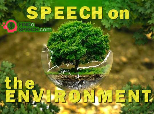 Speech on Environment