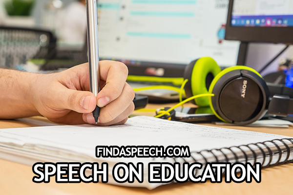 speech on education