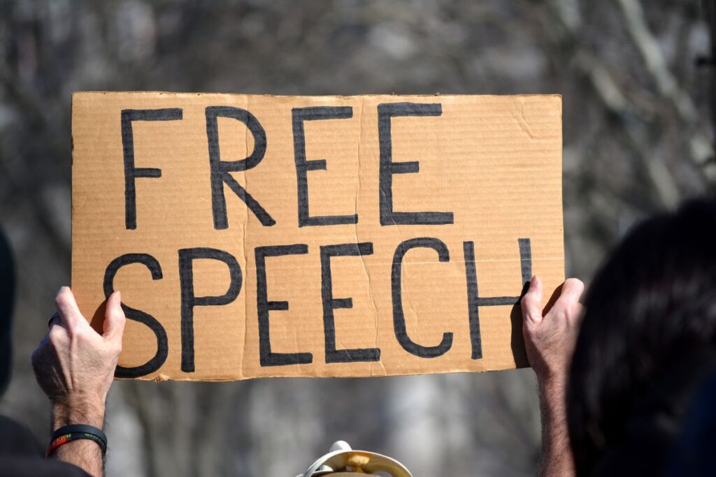 freedom of speech argument topics