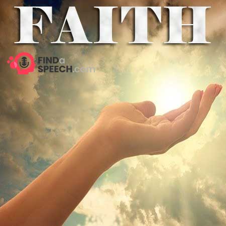 Speech on Faith